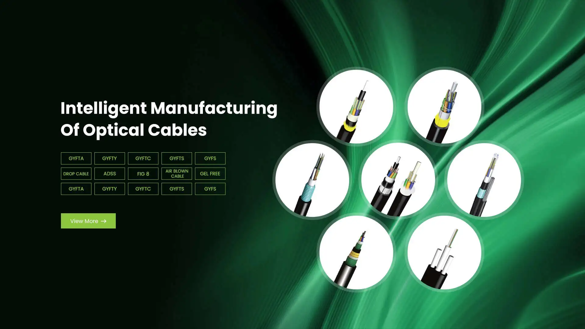 Fabrication intelligente de câbles optiques